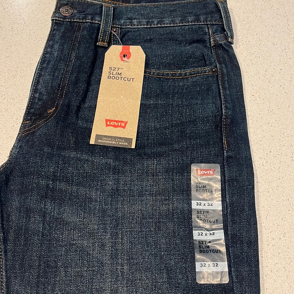Levi Strauss (Levi’s) 527 Slim Bootcut jeans.  New with tags (NWT)!